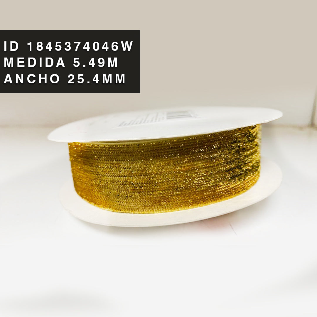 CINTA SHIMMER DORADA 1845374046W
