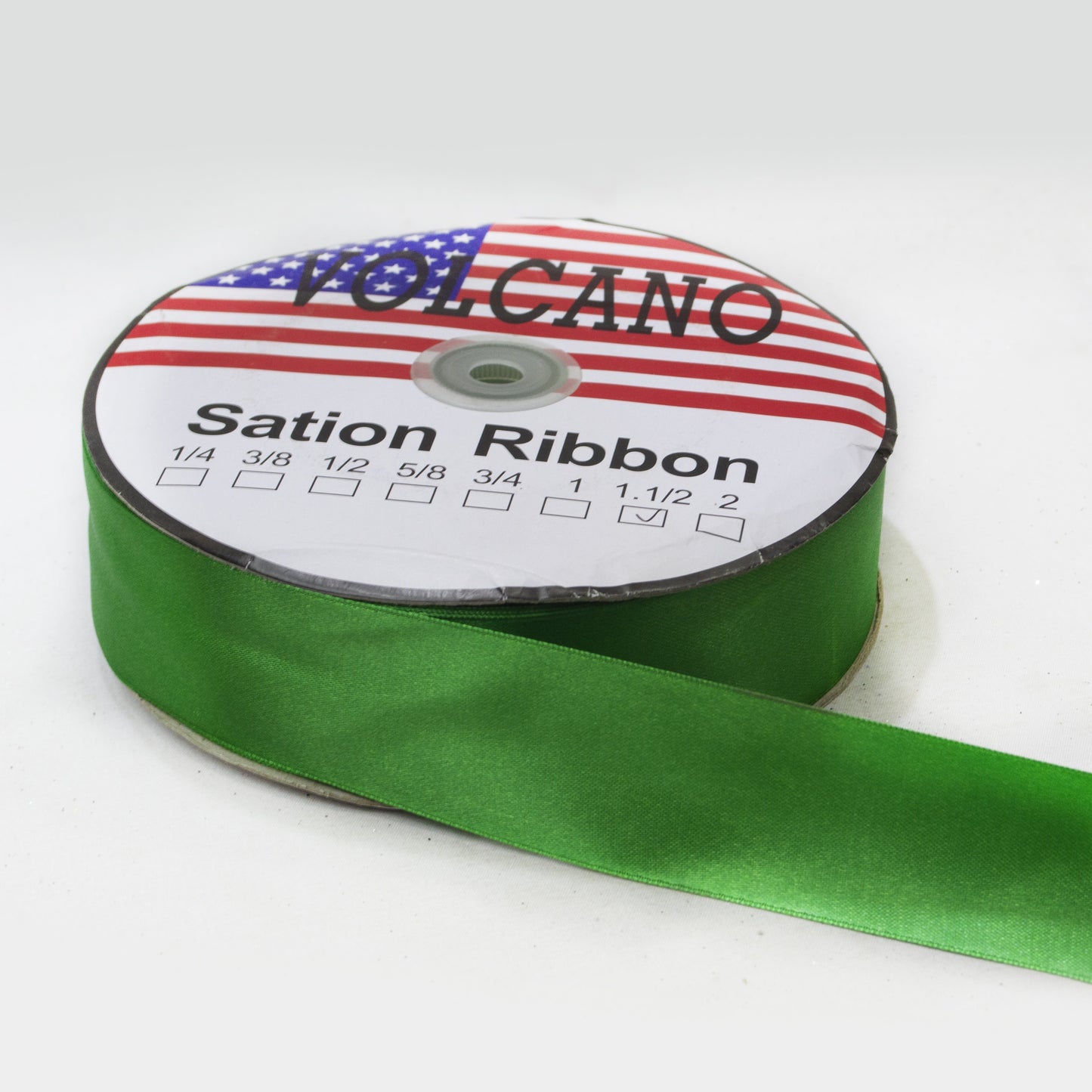 CINTA RASO COLOR VERDE NAVIDAD