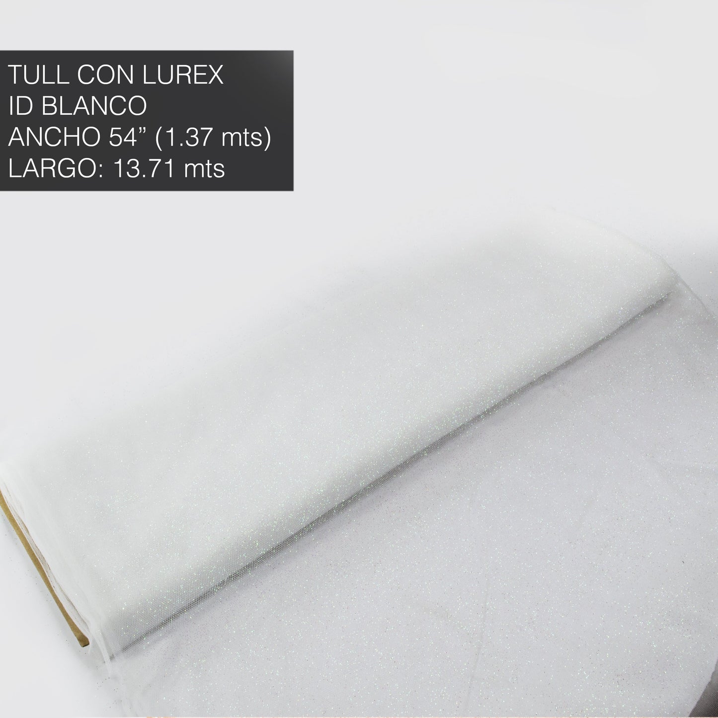 TULL BRILLANTE BLANCO