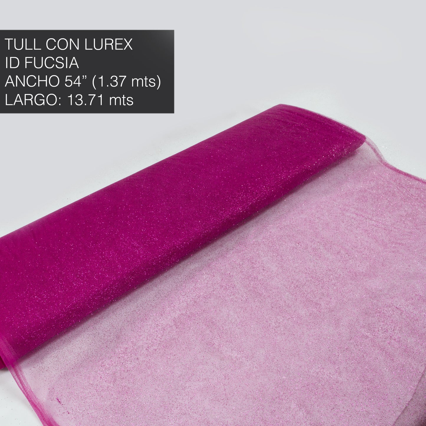 TULL BRILLANTE FUCSIA