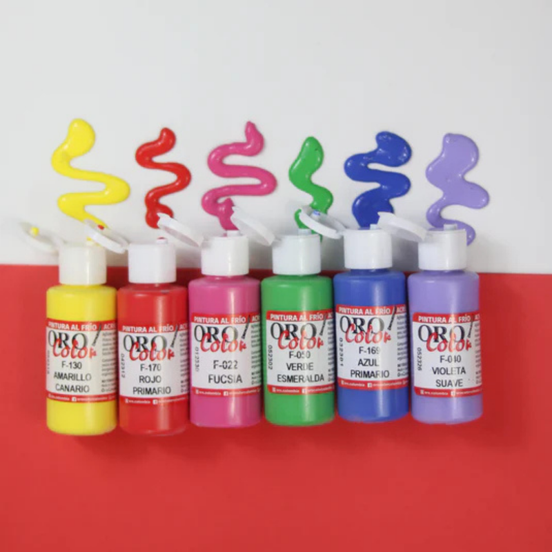 PINTURAS ACRILICAS MATE Y FLUOR