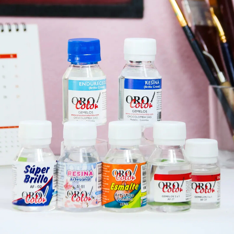 RESINAS, BRILLO Y ACABADOS