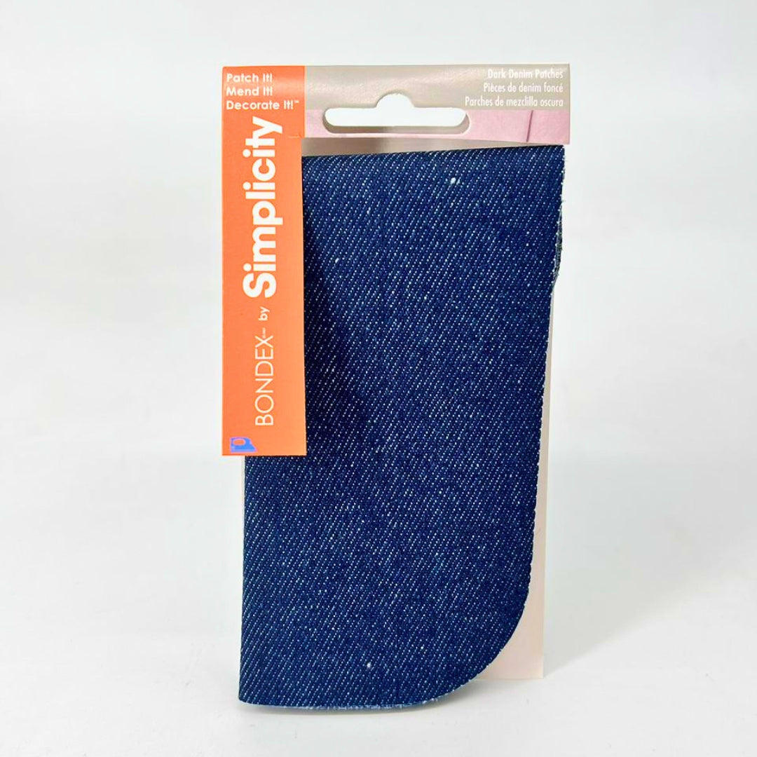 2 PARCHES AZUL MARINO 240008134 12.7 CM X 17.7 CM