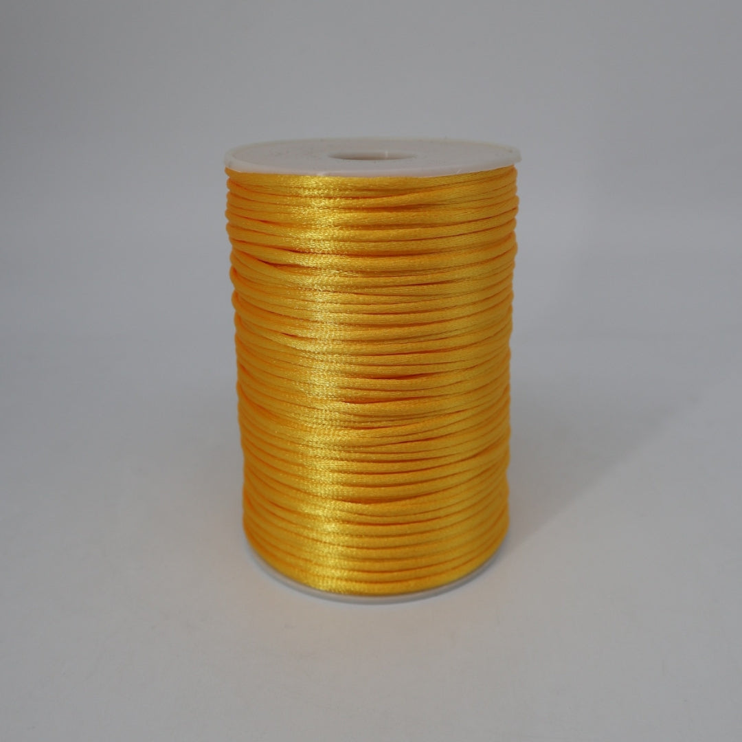 COLA DE RATÓN AMARILLO ORO ROLLO 2MM X 100 MTS