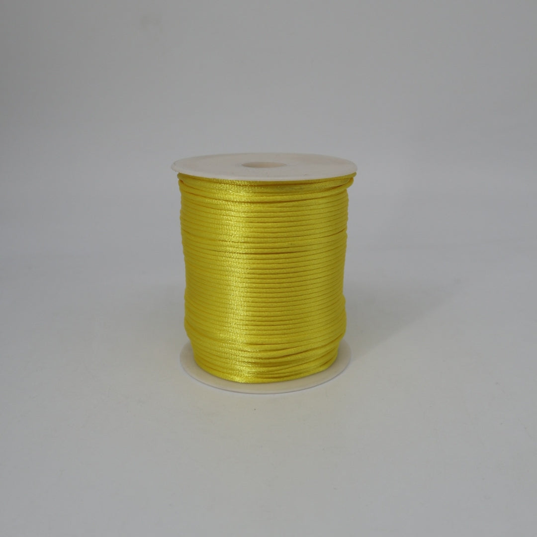 COLA DE RATÓN AMARILLO ROLLO 2MM X 100 MTS