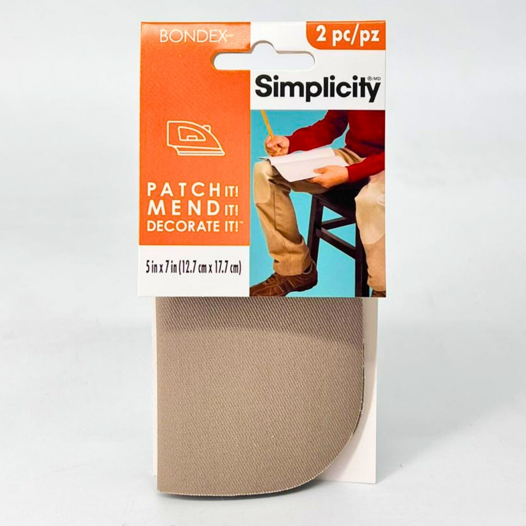 2 PARCHES CAQUI 240008097BW 12.7 CM X 17.7 CM