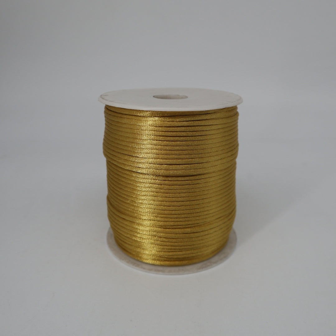 COLA DE RATÓN DORADO ROLLO 2MM X 100 MTS