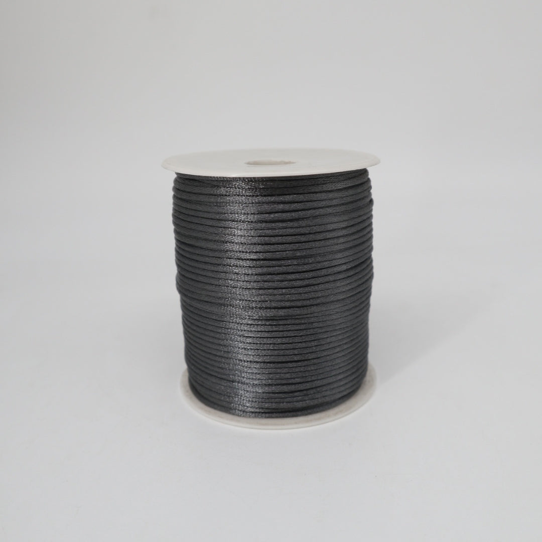 COLA DE RATÓN GRIS OSCURO ROLLO 2MM X 100 MTS