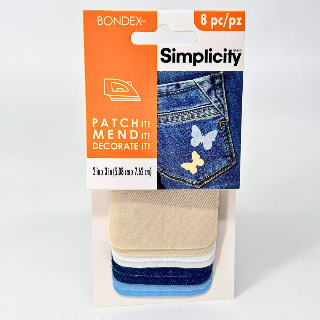 8 PARCHES SURTIDOS 240032701BW 5.08 CM X 7.62 CM