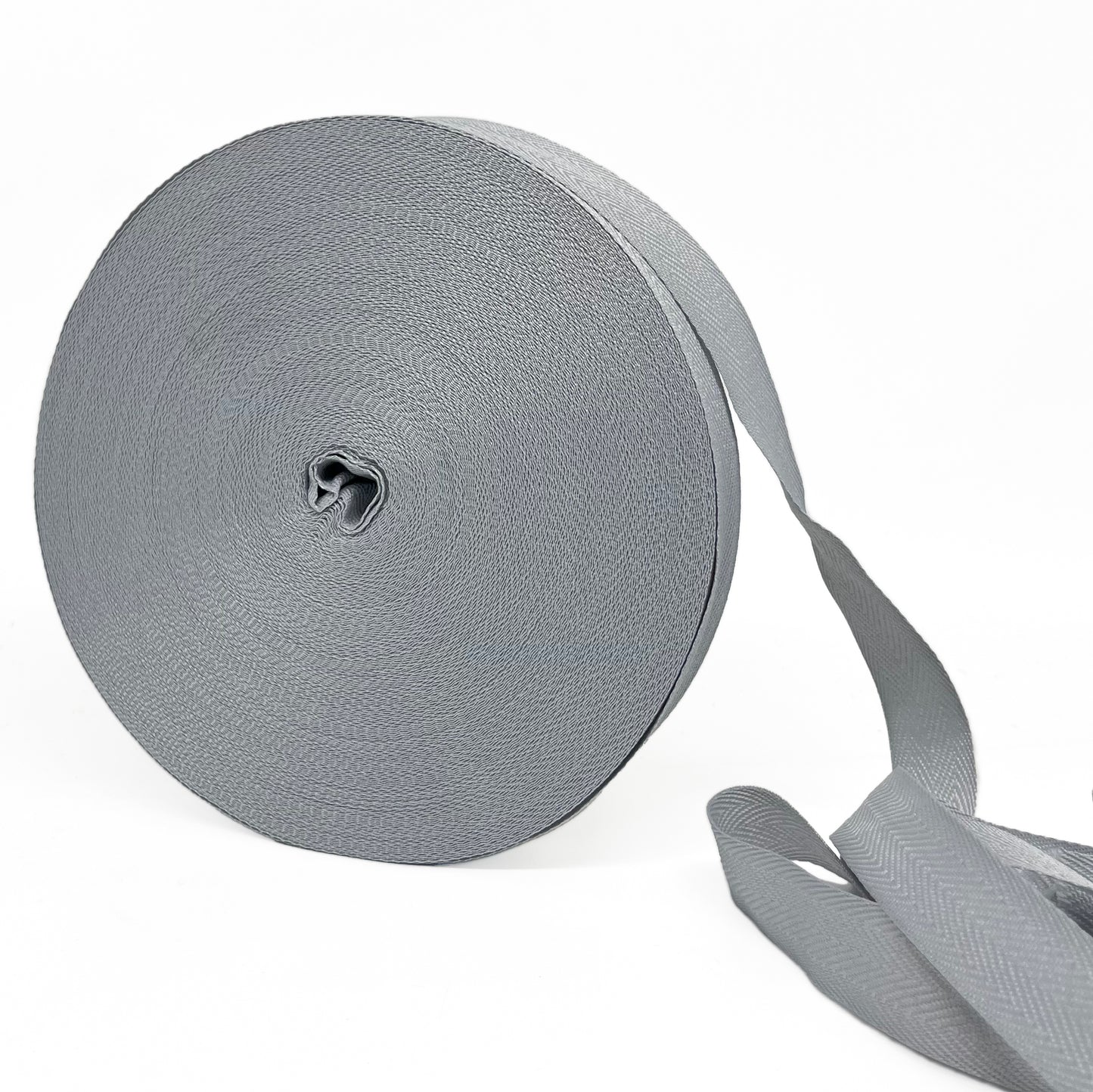 CINTA ESPIGA COLOR GRIS 50 MTS