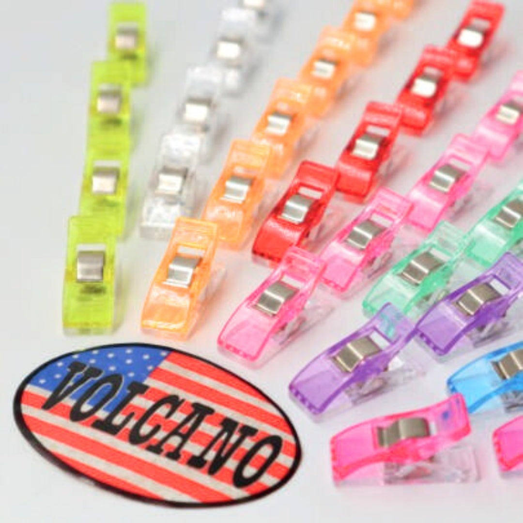 PINZA TELA COLORES (PRENSA TELA) SET DE 50 UNID