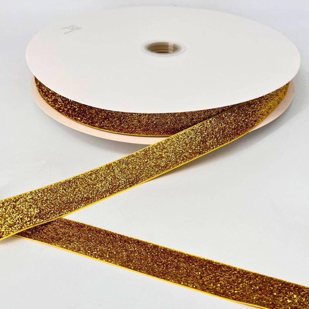 CINTA SHIMMER DORADA 25MM x 45.7MTS - 1 UNID