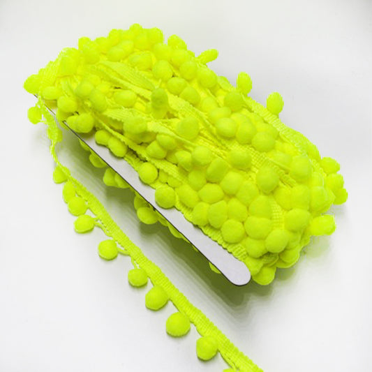 Pompom Amarillo Neon