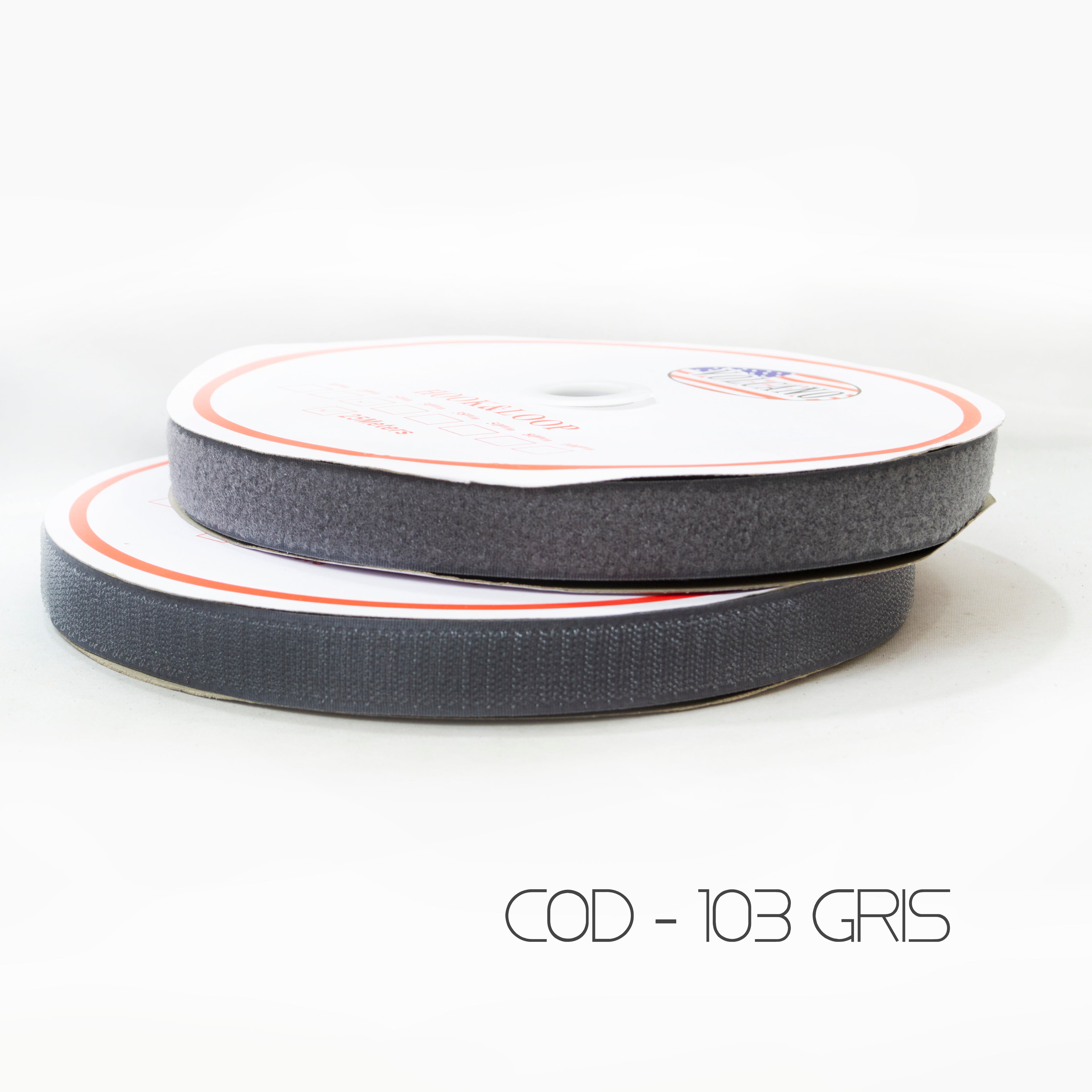 VELCRO GRIS 103