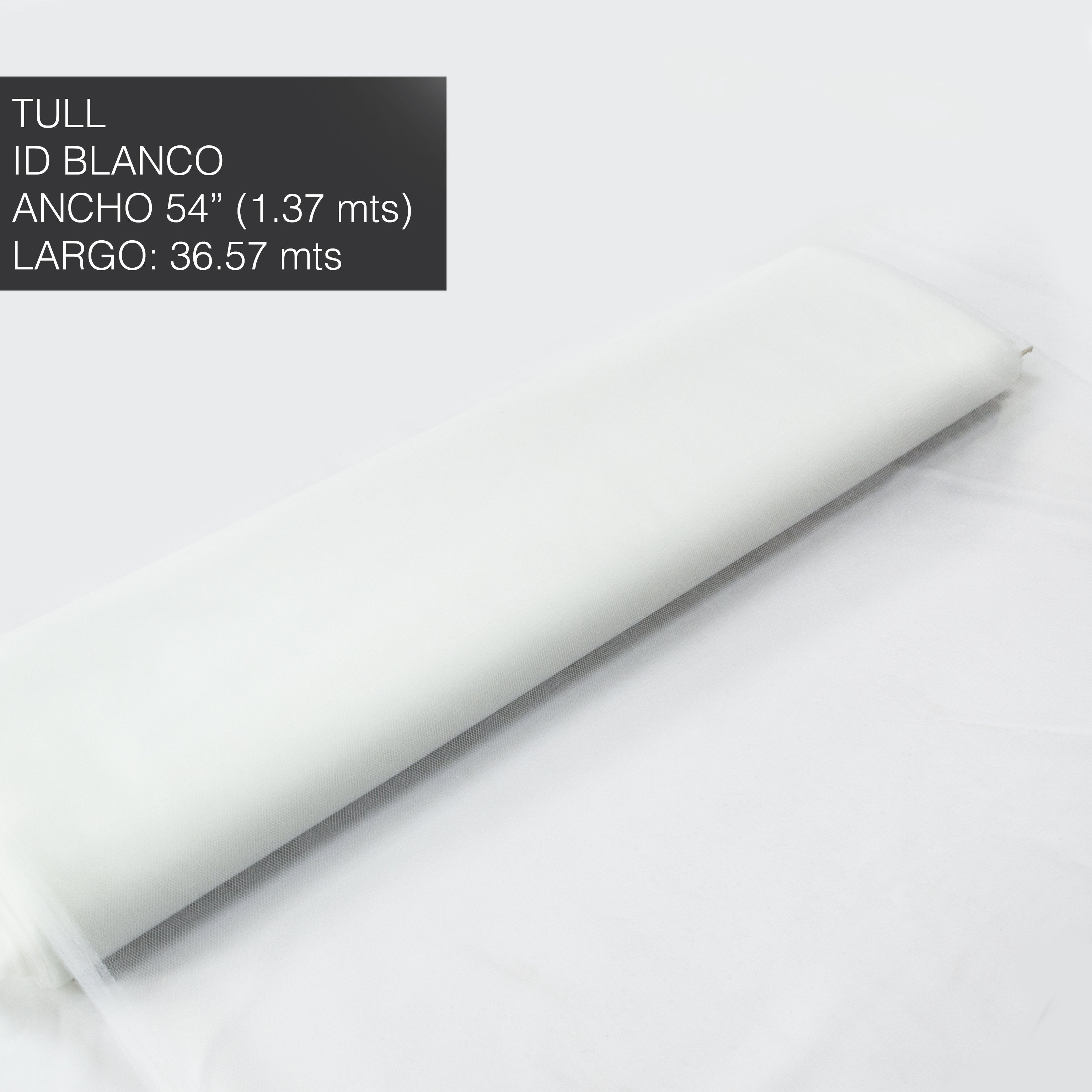 TULL LISO BLANCO